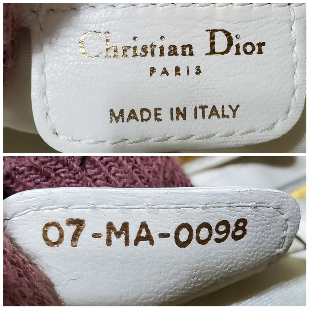Christian Dior Diorita Contrast Twist Medium Hobo